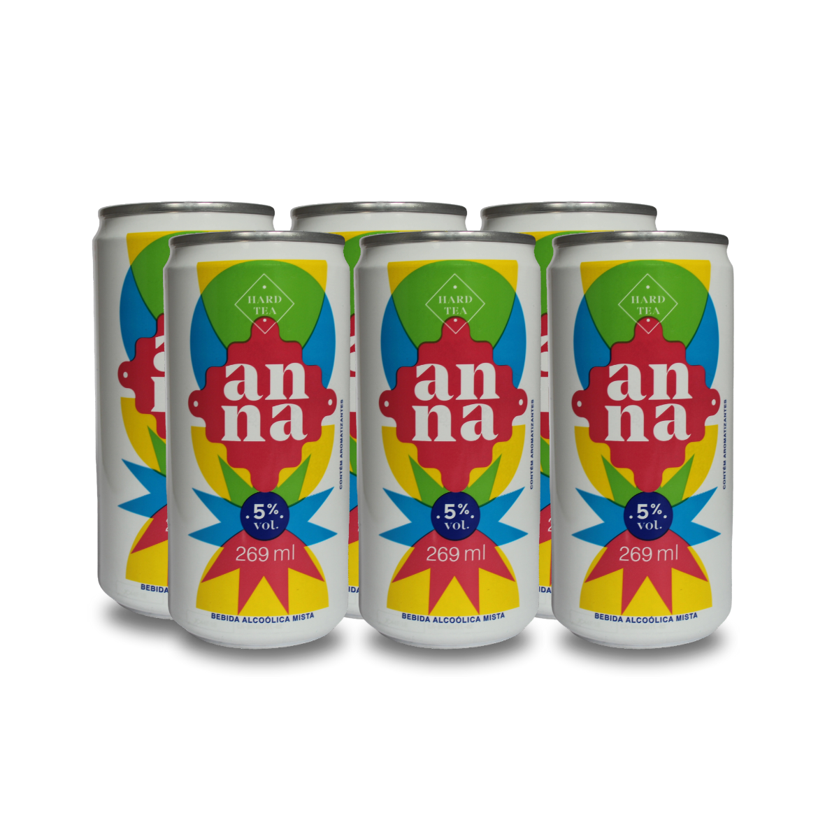 Anna Hard Tea 269ml (6 latas)