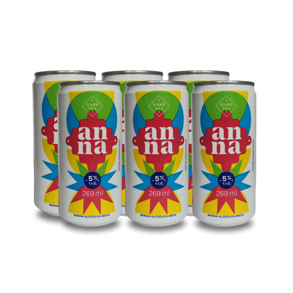 Anna Hard Tea 269ml (6 latas)